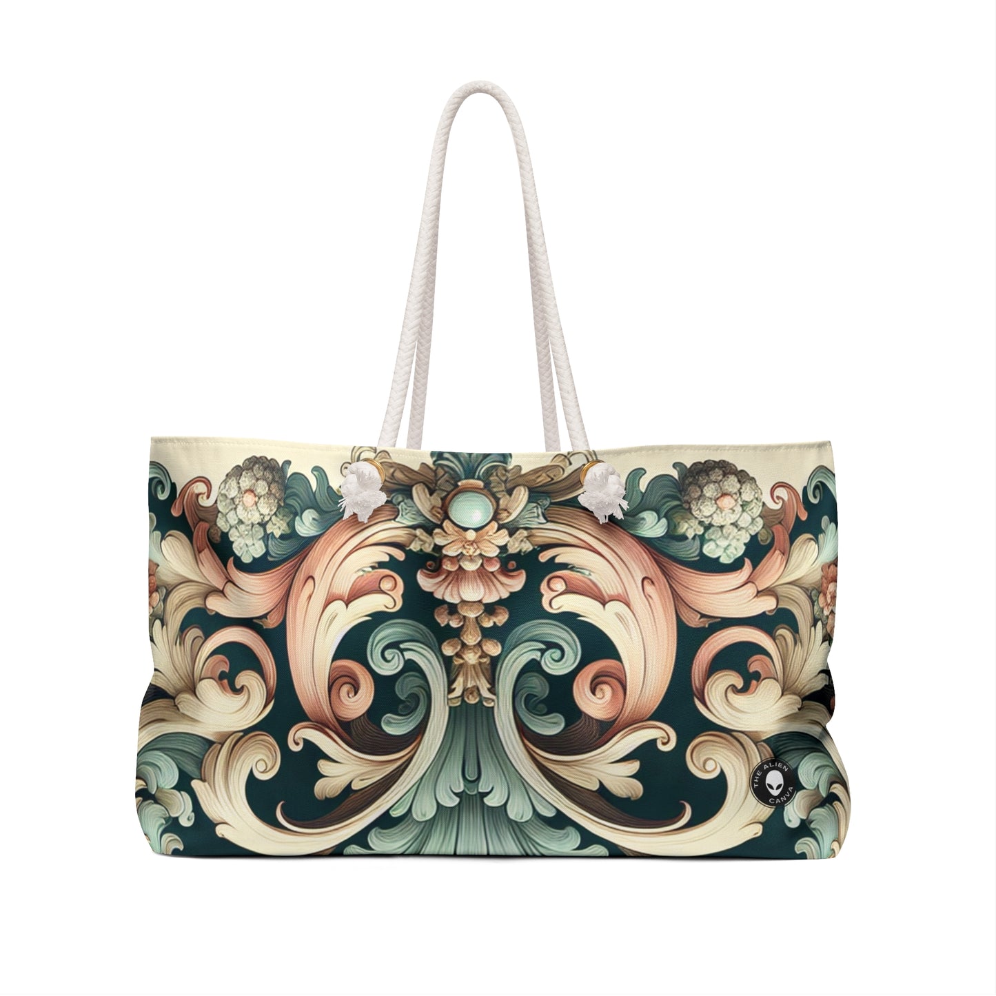 "Garden of Whimsy: A Rococo Fête" - The Alien Weekender Bag Rococó