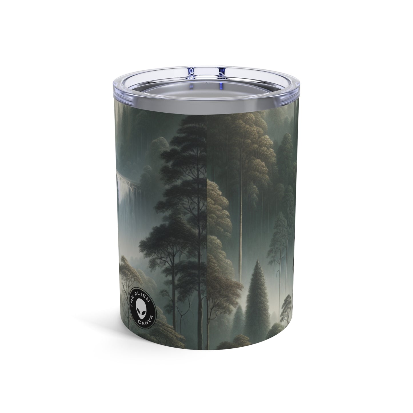 « Retraite dans la forêt brumeuse » - Le verre Alien 10oz