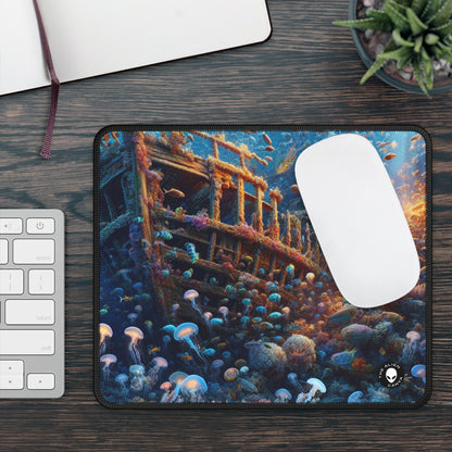 "Enigmatic Underwater World" - The Alien Gaming Mouse Pad