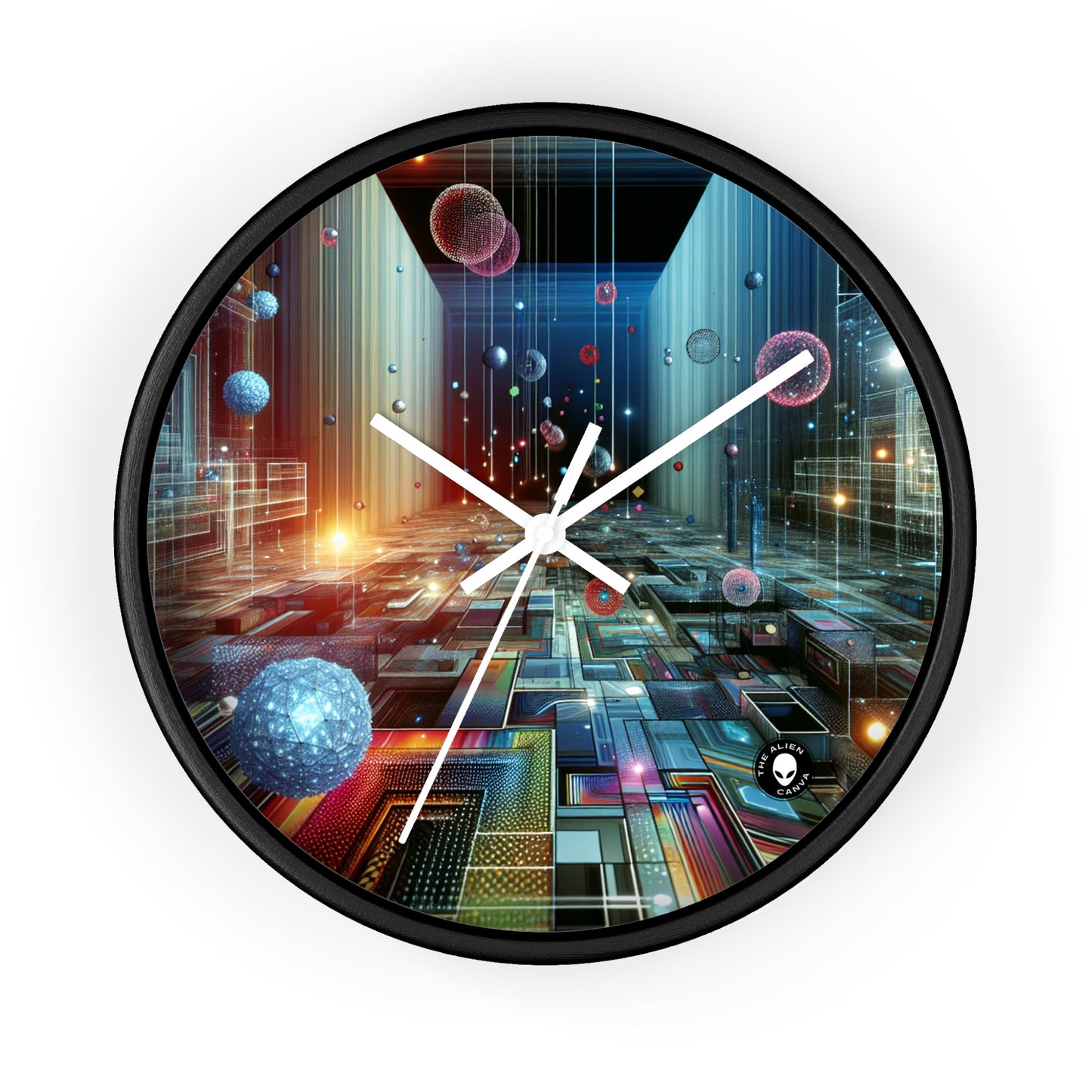 "Enchanted Oasis: A Virtual Reality Garden Experience" - The Alien Wall Clock Virtual Reality Art