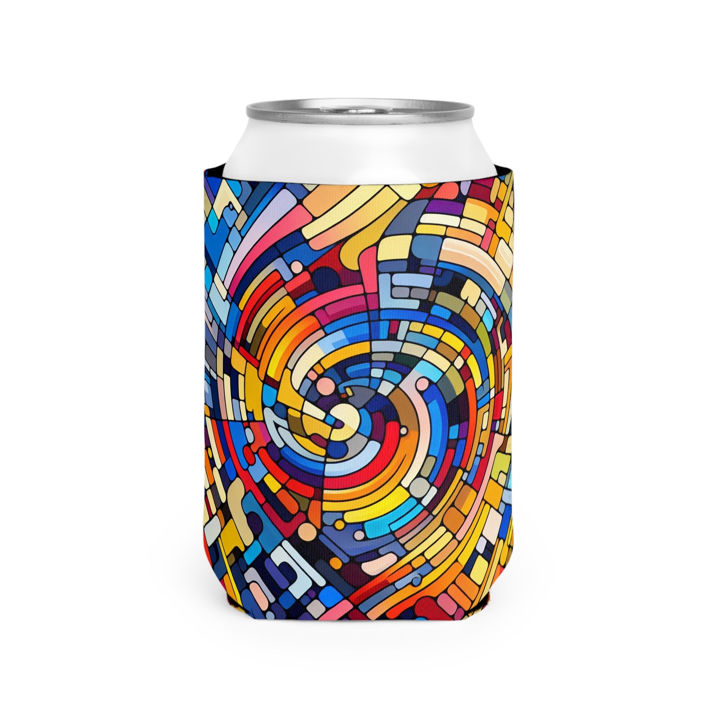 "Endless Possibilities" - Estilo de arte abstracto con funda para refrigerador de latas alienígenas