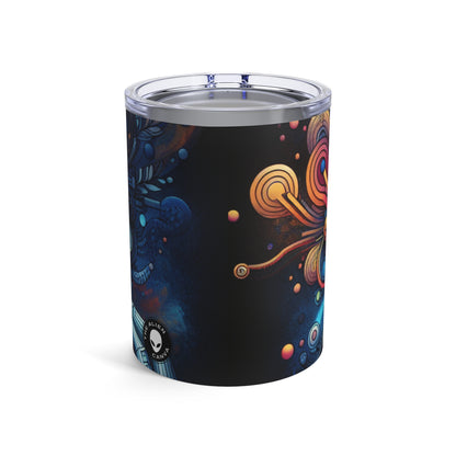 "Bosque Encantado: Una obra maestra del arte digital" - The Alien Tumbler 10oz Digital Art