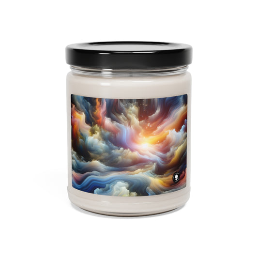 "Ephemeral Escapes: A Timeless Journey Through Changing Landscapes" - The Alien Scented Soy Candle 9oz Video Art
