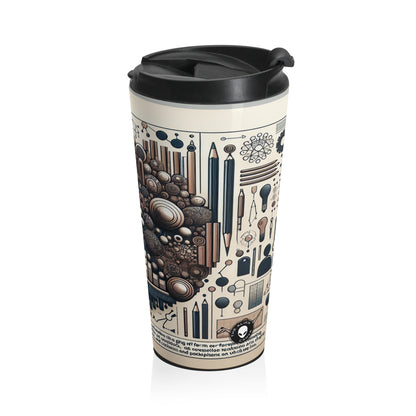 "Community Canvas: A Living Art Installation" - The Alien Stainless Steel Travel Mug Social Sculpture