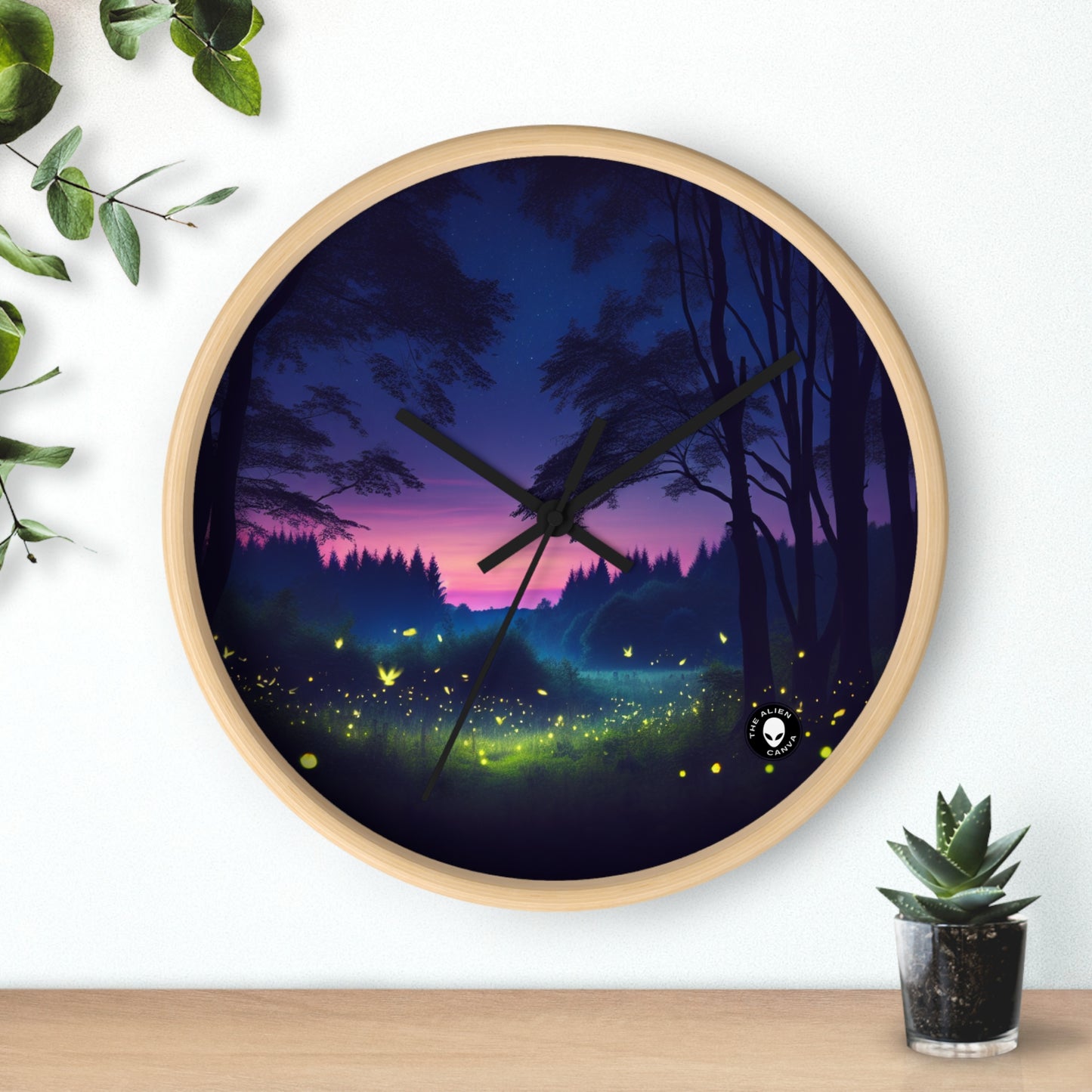 "Twilight Serenity: Firefly Dance" - The Alien Wall Clock