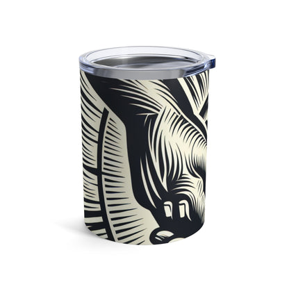 « Uniting Hands, Uniting Nations » - Le style d'impression de gravure sur bois Alien Tumbler 10oz