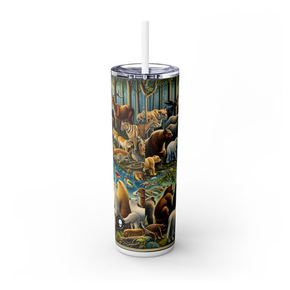 "United Wildlife: Guardians of Gaia" - Gobelet maigre avec paille The Alien Maars® 20oz