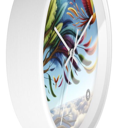 "Fantastical Flora & Fauna: A World of Whimsical Switches" - The Alien Wall Clock