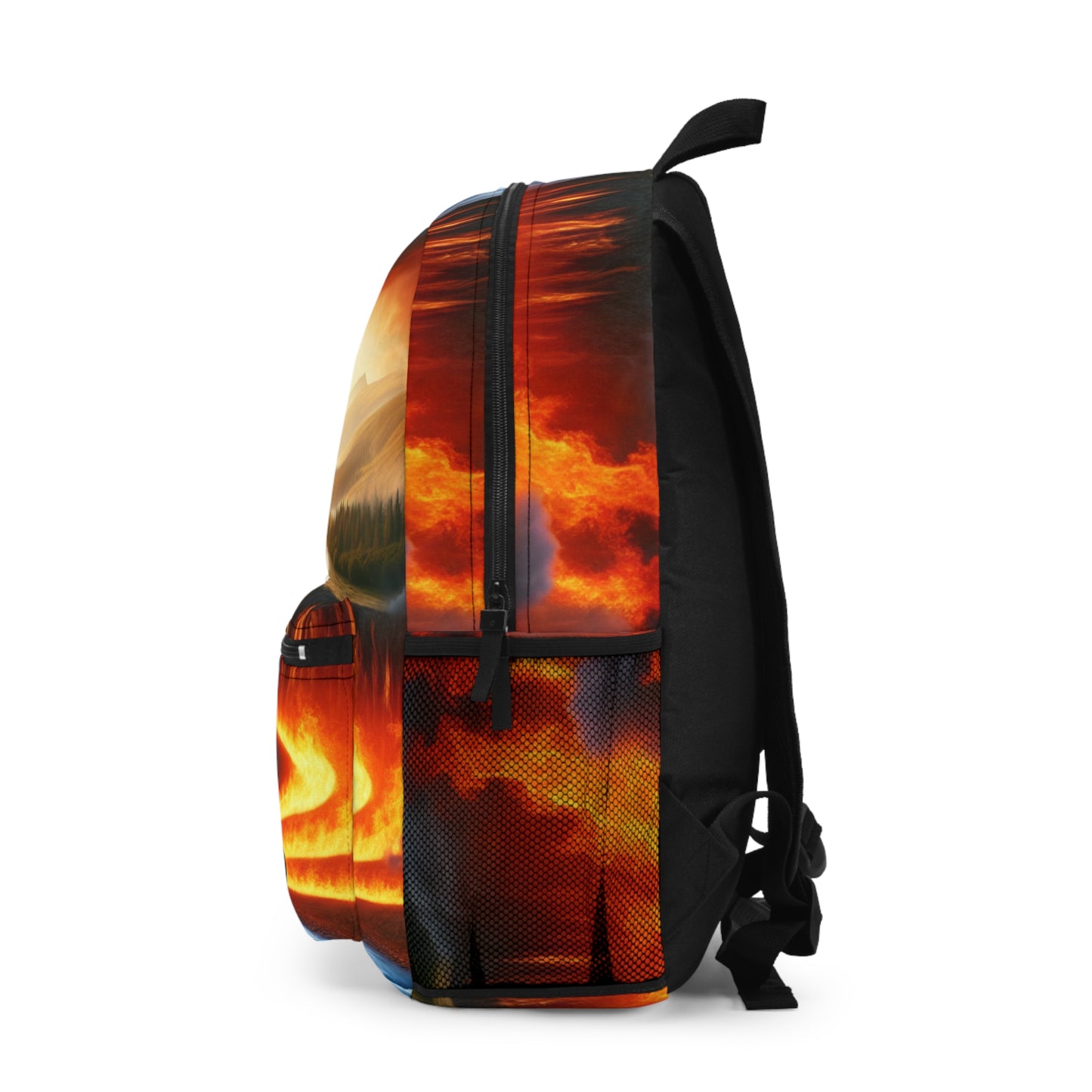 "Fusion of Elements: Harmony in Contrast" - The Alien Backpack