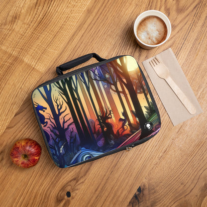 "Mystical Twilight: Creatures in the Forest"- The Alien Lunch Bag