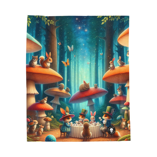 « Mushroom Wonderland : un goûter magique » - La couverture en peluche Alien Velveteen