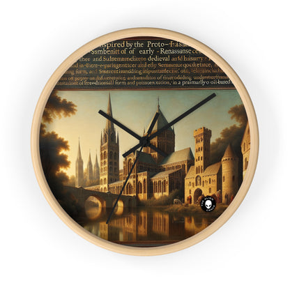 "Intellectual Discourse in the City Square" - The Alien Wall Clock Proto-Renaissance