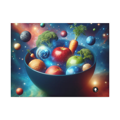 "Salade de fruits galactiques" - The Alien Canva