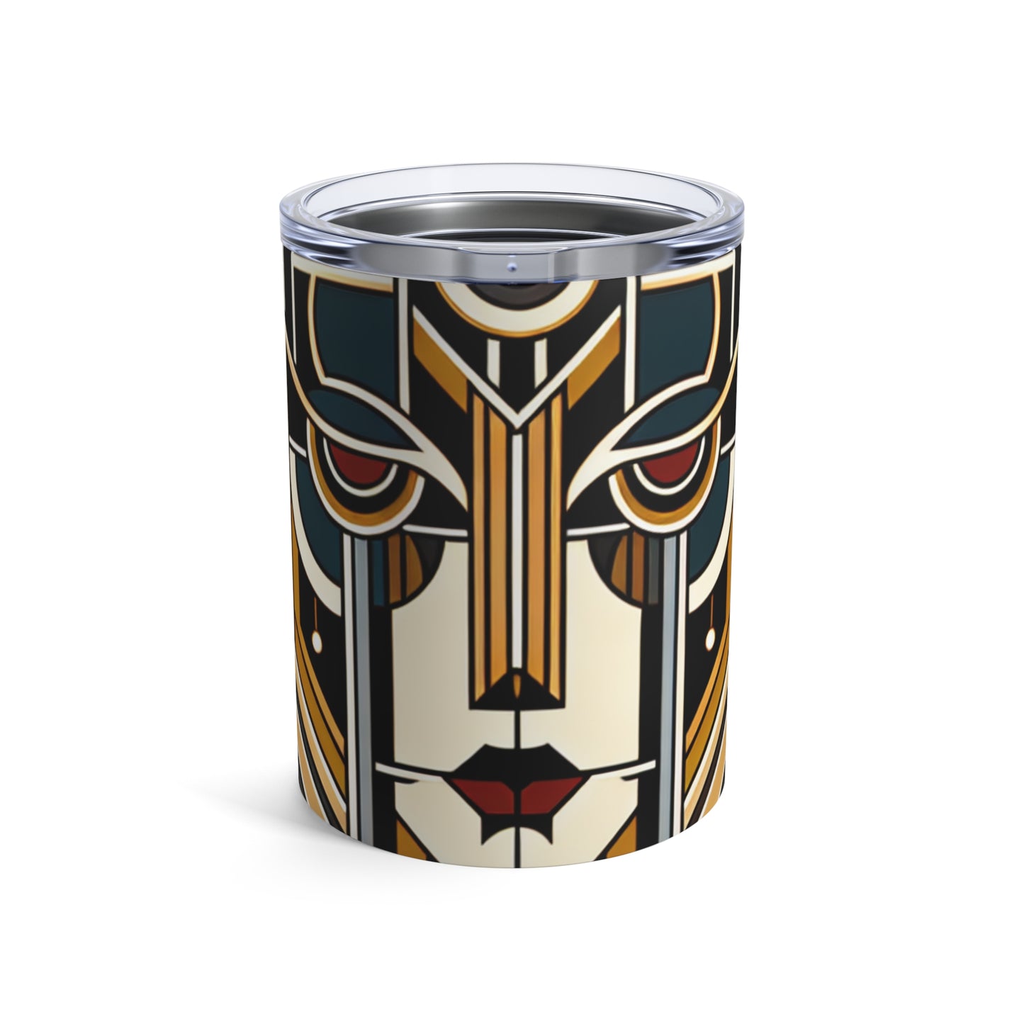 "Glamour y decadencia: una velada de cóctel Art Déco de los años 20" - The Alien Tumbler 10oz Art Deco