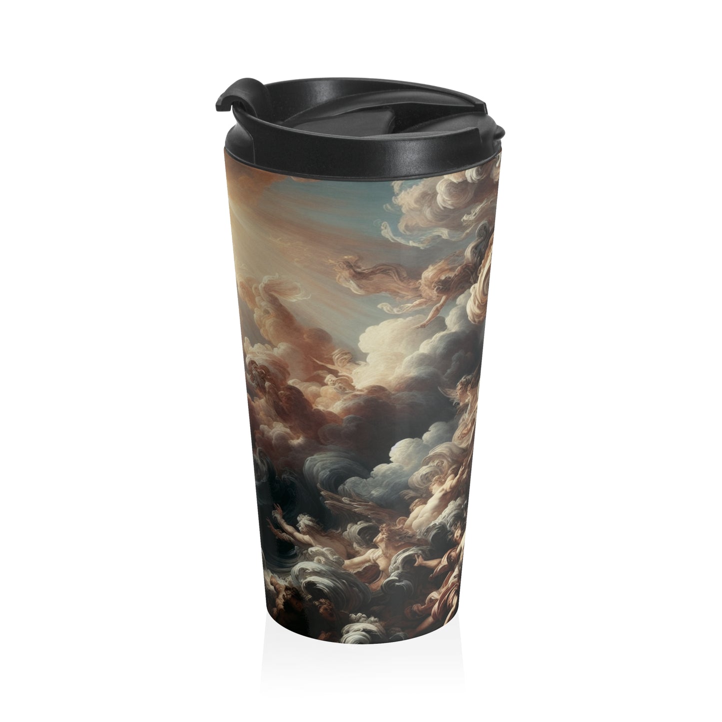 "Majestic Ballroom: A Baroque Affair" - Tasse de voyage Alien en acier inoxydable baroque