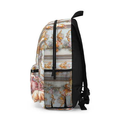 "A Garden of Rococo Delights: A Whimsical Extravaganza" - The Alien Backpack Rococo