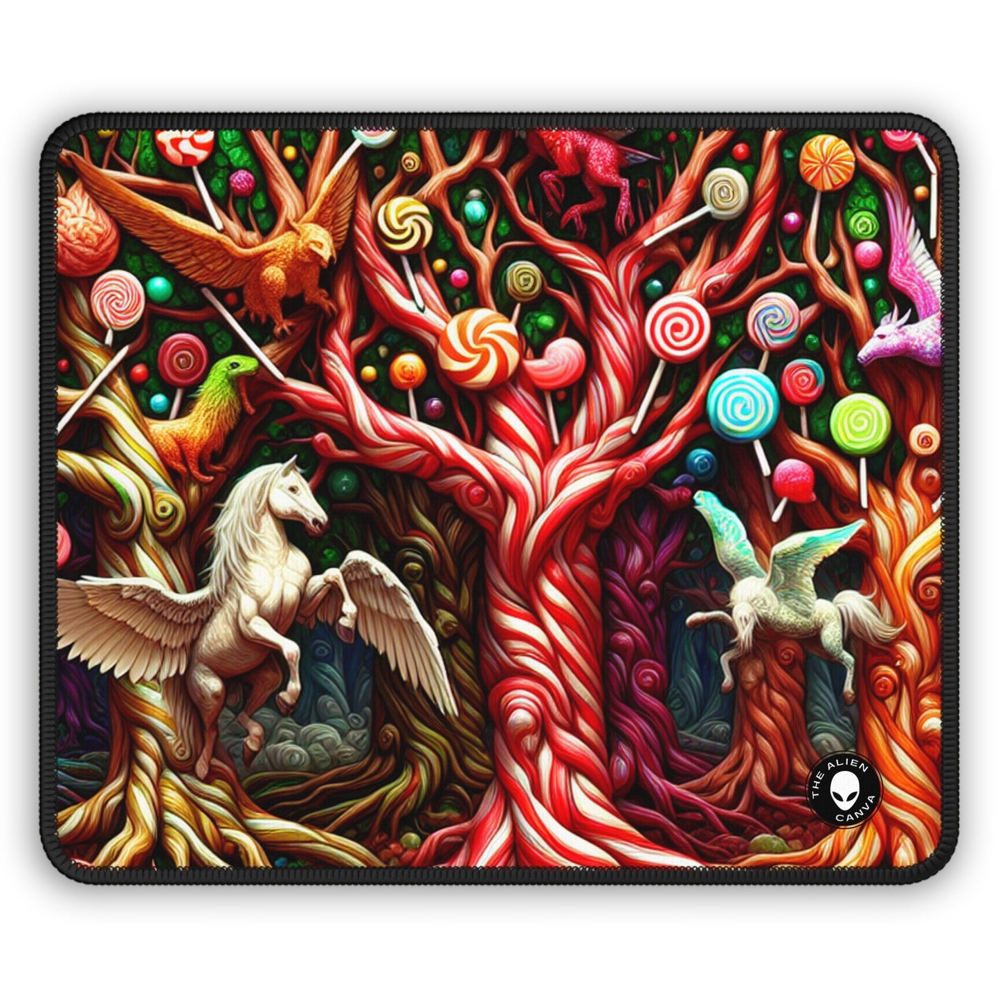 « Sweet Forest Whimsy » – Le tapis de souris de jeu Alien