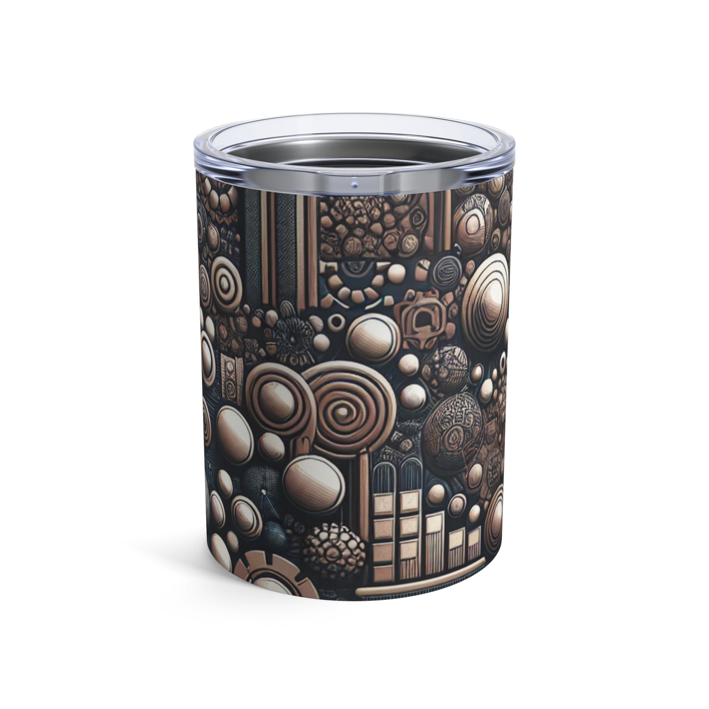 "Toile communautaire : une installation d'art vivant" - La sculpture sociale Alien Tumbler 10oz