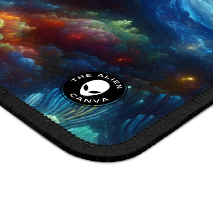 "Enchantment Under the Stars: A Mystical Underwater Journey" - The Alien Gaming Mouse Pad