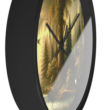 "Tranquil Forest Glen" - The Alien Wall Clock