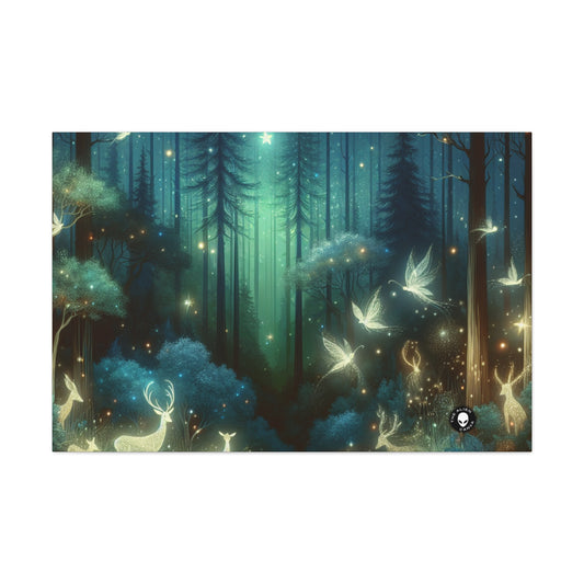 "Enchanted Night in the Whispering Woods" - The Alien Canva