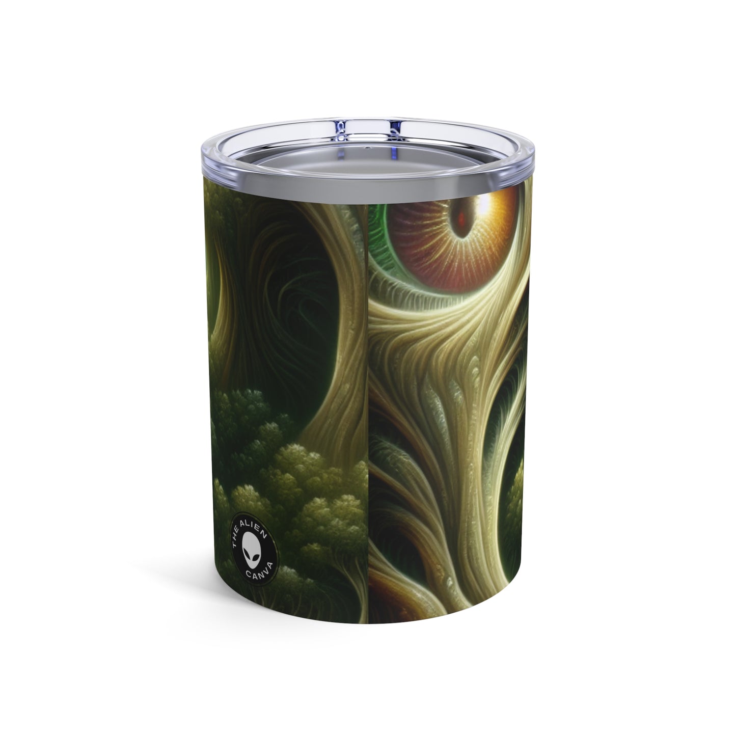 "Watchful Woods: The Path to Enchantment" - The Alien Tumbler 10oz