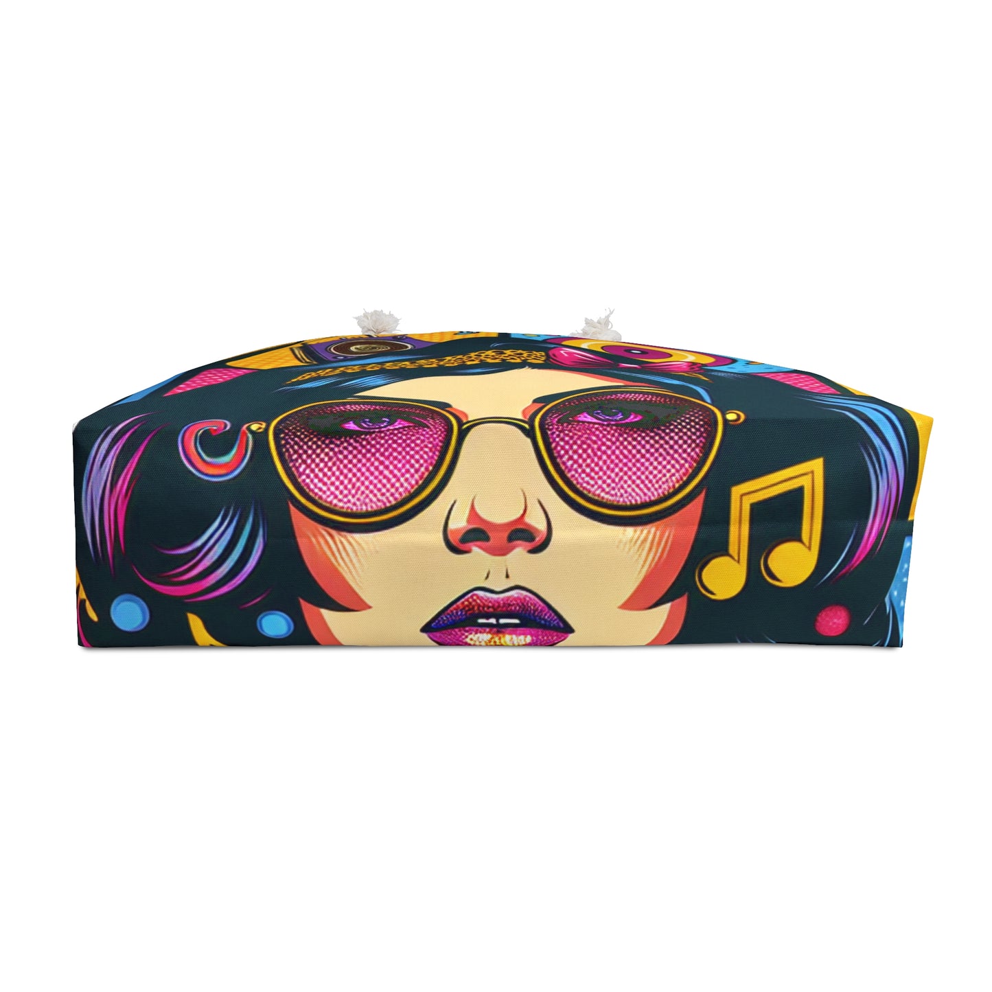 "Celebrating Pop Iconography: A Retrospective Portrait" - The Alien Weekender Bag Pop Art