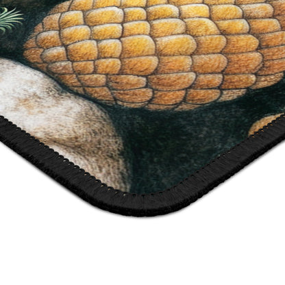 "Pineapple Harvest" - The Alien Gaming Mouse Pad Cave Painting Style