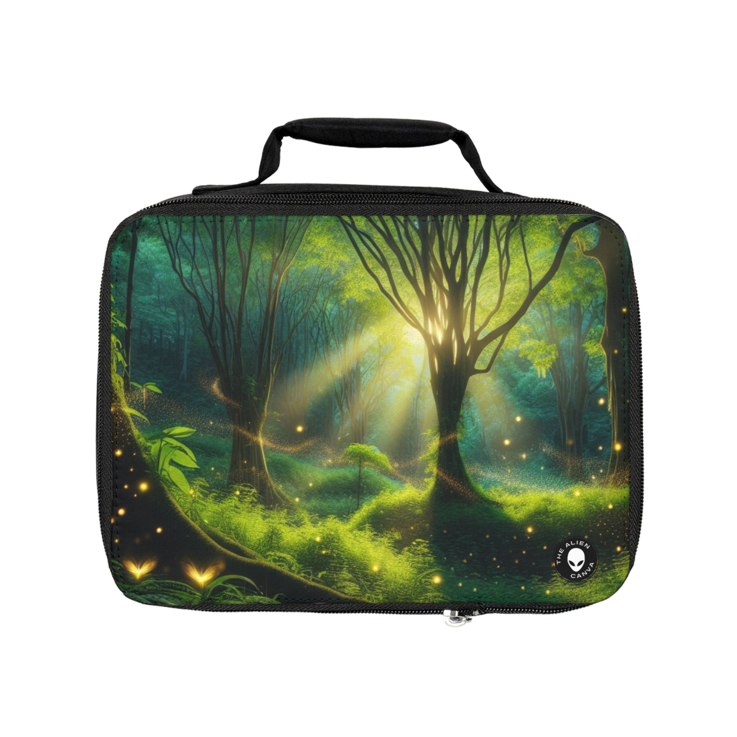 « La magie de la forêt lumineuse » – Le sac à lunch Alien