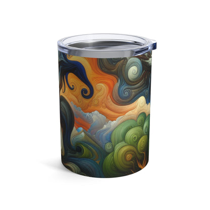 "Fusión de la estética: exploración de estilos artísticos en armonía" - The Alien Tumbler 10oz Stules