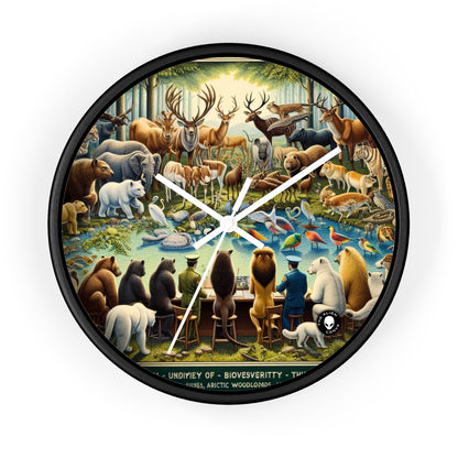 "United Wildlife: Guardians of Gaia" - The Alien Wall Clock