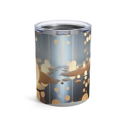 "Temporal Reflections: An Interactive Art Installation on Time and Memory" - The Alien Tumbler 10oz Installation Art