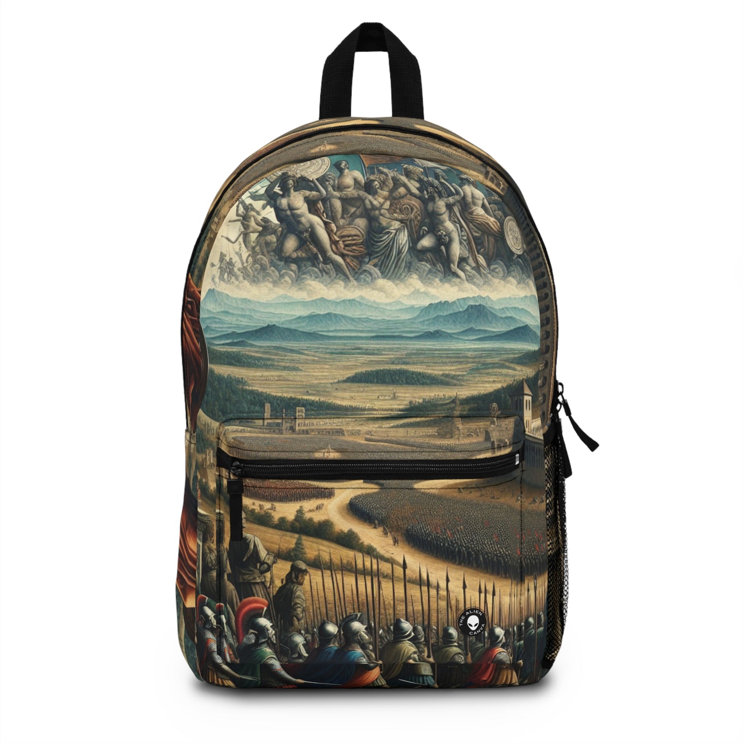 "Minerva Over the Renaissance Battlefield" - The Alien Backpack