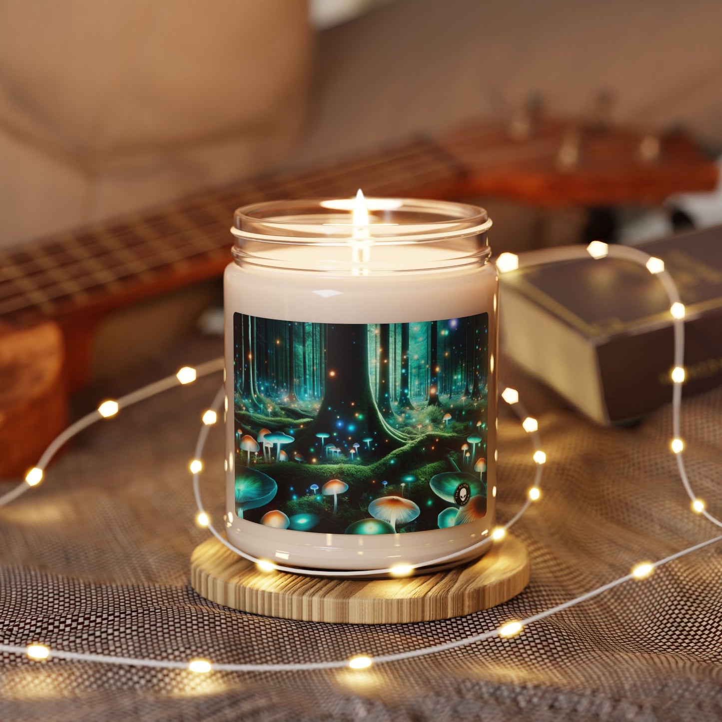 "Enchanted Night in the Fungus Forest" - The Alien Scented Soy Candle 9oz