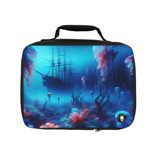 "Jellyfish Haven: A Surreal Underwater World"- The Alien Lunch Bag