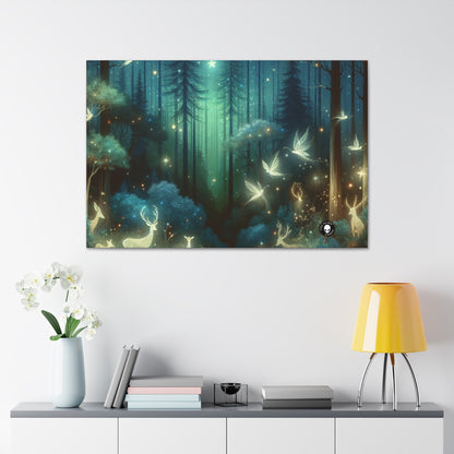 "Enchanted Night in the Whispering Woods" - The Alien Canva