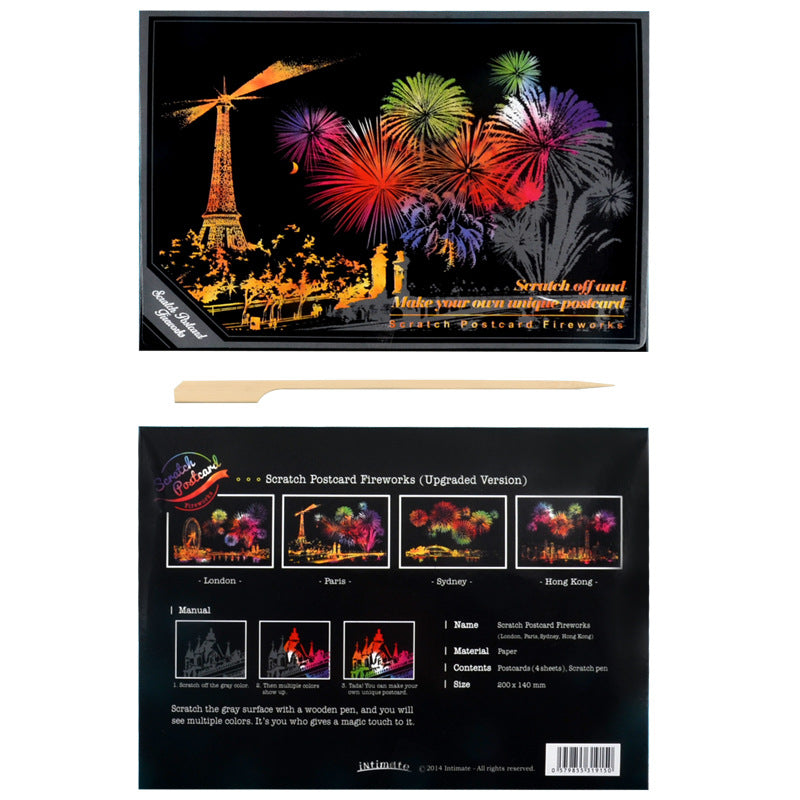 Pintura para rayar - Fuegos artificiales