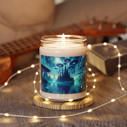 "Moonlit Mushroom Lake" - The Alien Scented Soy Candle 9oz