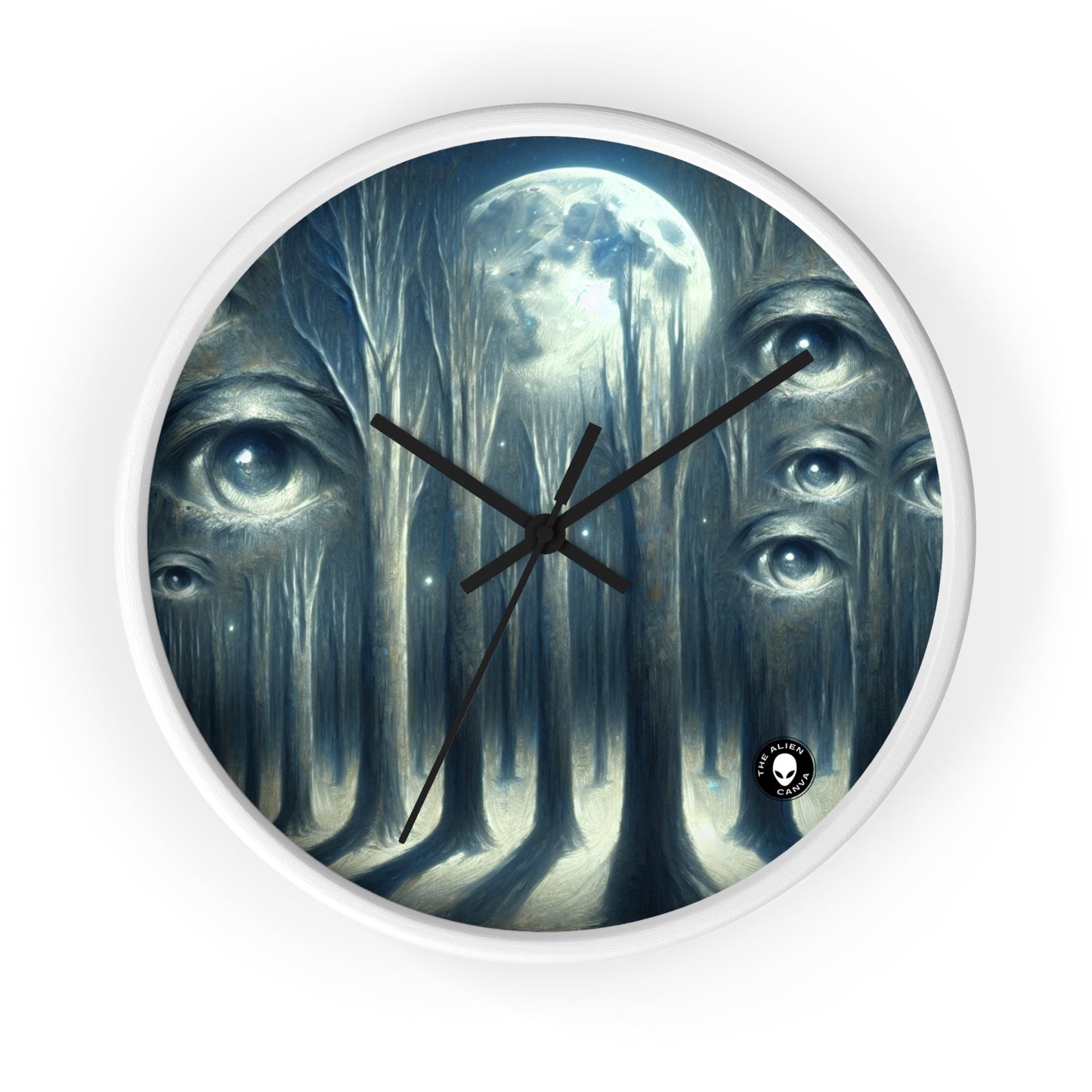 "The Watching Woods" - The Alien Wall Clock