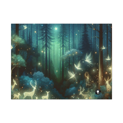 "Enchanted Night in the Whispering Woods" - The Alien Canva