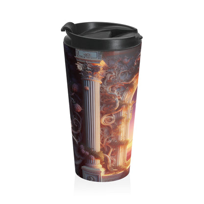 "The Elegant Starlight of Baroque". - The Alien Stainless Steel Travel Mug Baroque