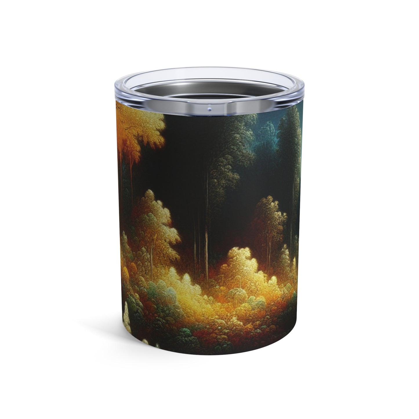 « Lumière et obscurité au clair de lune » - The Alien Tumbler 10oz Post-impressionnisme