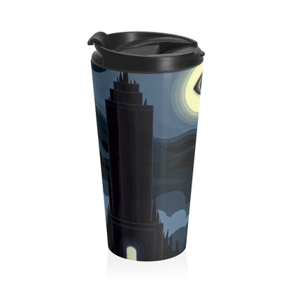 "Tower of Terror in Mordor" - The Alien Stainless Steel Travel Mug