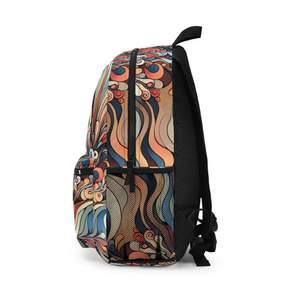 "Unleashing the Unconscious: A Surrealistic Exploration" - The Alien Backpack Surrealist Automatism