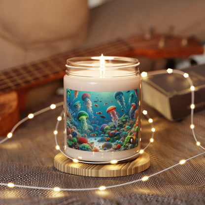 "Jellyfish Fantasy" - The Alien Scented Soy Candle 9oz