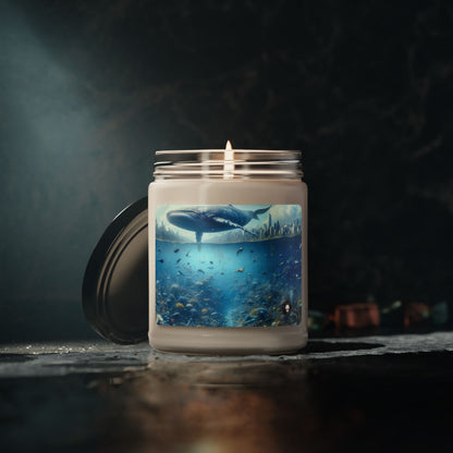 "Whale City: A Surreal Underwater Wonderland" - The Alien Scented Soy Candle 9oz