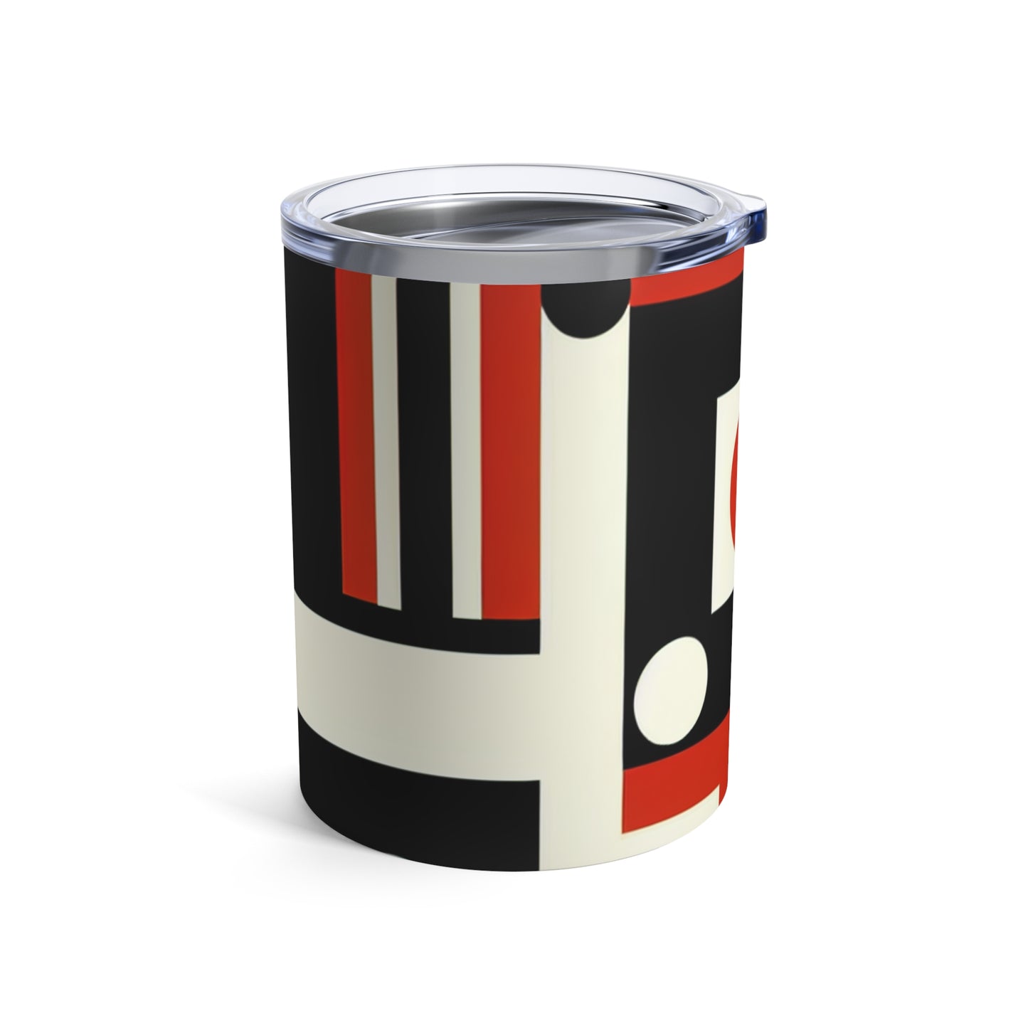 "Paysage urbain futuriste : harmoniser l'art et la technologie dans un chef-d'œuvre constructiviste dynamique" - The Alien Tumbler 10oz Constructivism