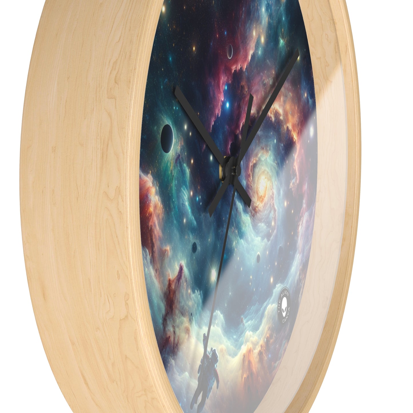 "Galactic Explorer" - The Alien Wall Clock