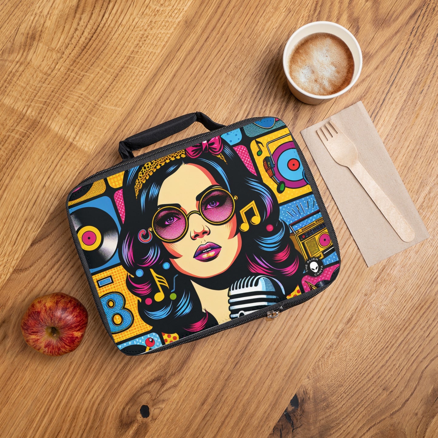 "Célébrer l'iconographie pop : un portrait rétrospectif" - The Alien Lunch Bag Pop Art