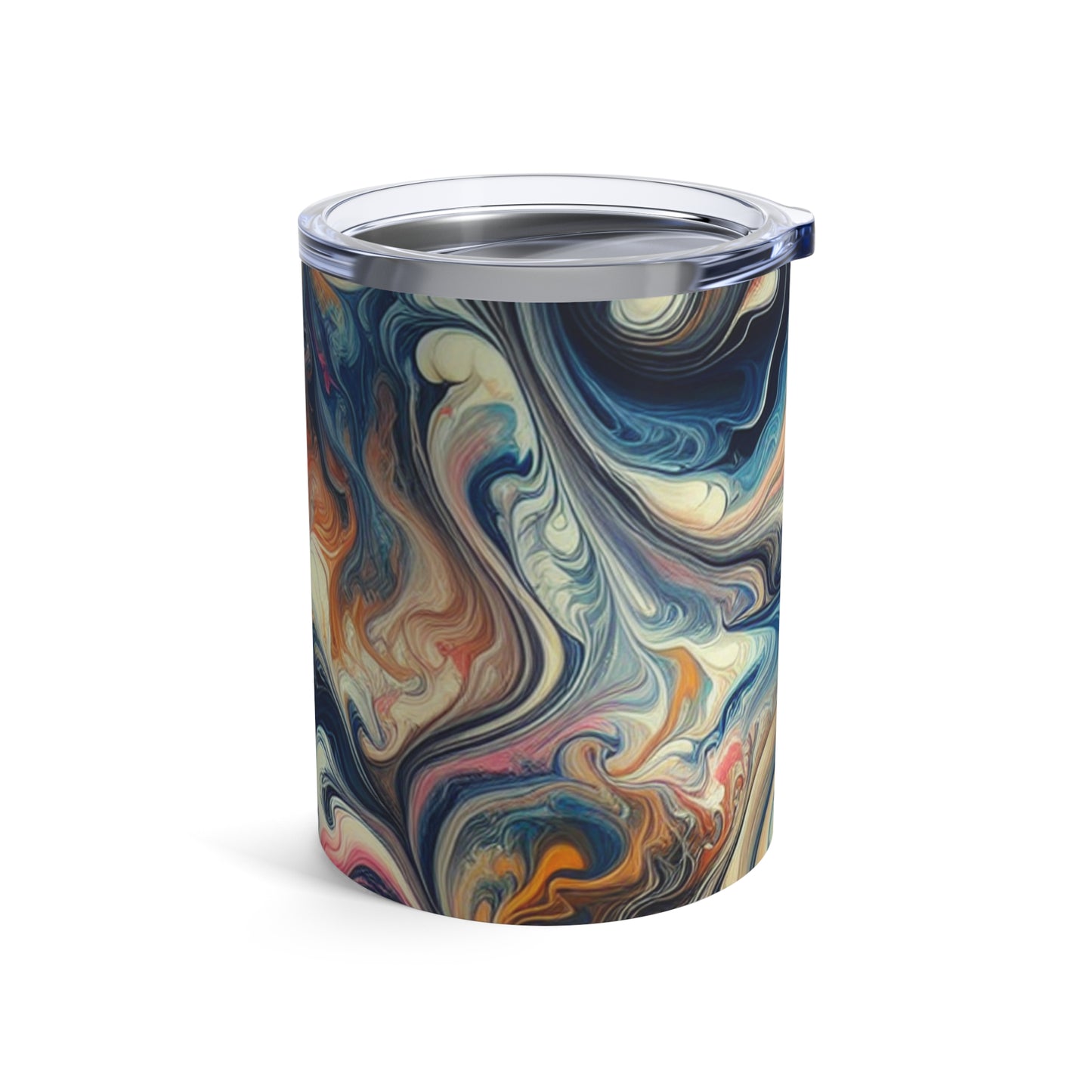 Lush Rainforest: Acrylic Pouring Inspired by Tropical Beauty - The Alien Tumbler 10oz Acrylic Pouring